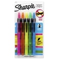 thumbnail image 1 of Sharpie Accent Retractable Highlighters, Narrow Chisel Tip, Assorted Colors, 5 Count, 1 of 9