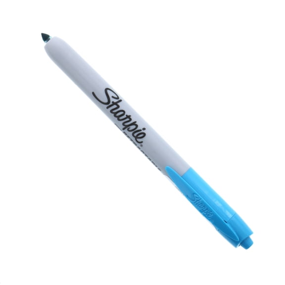 Sharpie Retractable Marker, Fine, Turquoise