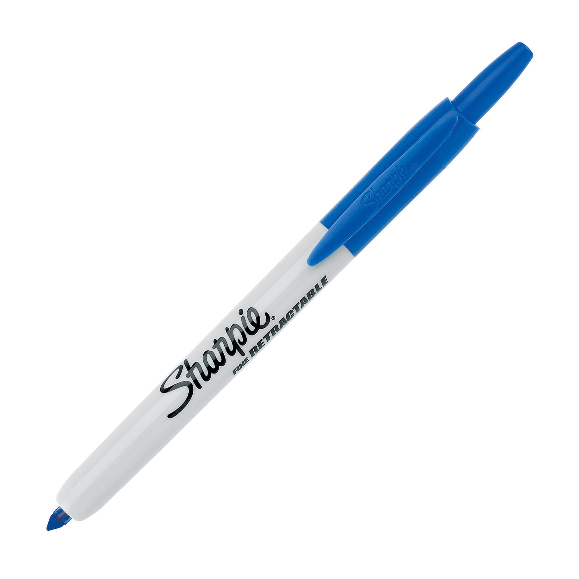 Sharpy Line Sharpie Waterproof Retractable Fine Point Permanent Marker, Click Top ...