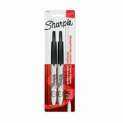 Sharpie Retractable Permanent Markers, Ultra Fine Tip, 2 Count
