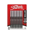 thumbnail image 1 of Sharpie Roller Rollerball Pen Needle Point Black  8/Pack 2116307, 1 of 2