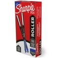 thumbnail image 1 of Sharpie RollerBall Pen, Arrow Point (0.7mm) Pen for Bold Lines, Blue Ink, 12 Count, 1 of 6