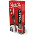 thumbnail image 1 of Sharpie RollerBall Pen, Arrow Point (0.7mm) Pen for Bold Lines, Red Ink, 12 Count, 1 of 6