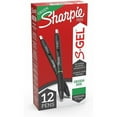 thumbnail image 1 of Sharpie S-Gel  0.7 mm Retractable Dozen Gel Pen, Green - Pack of 12, 1 of 1