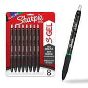 Sharpie S-Gel Gel Pens, Medium Point, 0.7mm, Assorted, 8 Count