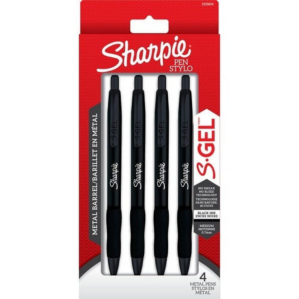 Sharpie SGel Pens Medium Pen Point 0.7 mm Pen Point Size Black Gel