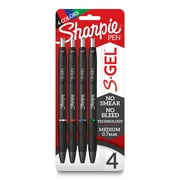 Sharpie S-Gel Pens 0.7 mm Pen Point Size - Assorted Gel-based Ink - 4 / Pack