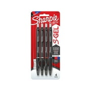 Sharpie S-Gel Retractable Gel Pen Bold Point Assorted Ink 4/Pack 2116198