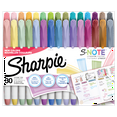 thumbnail image 1 of Sharpie S-Note Creative Markers, Highlighters, Assorted Colors, Chisel Tip, 30 Count, 1 of 8