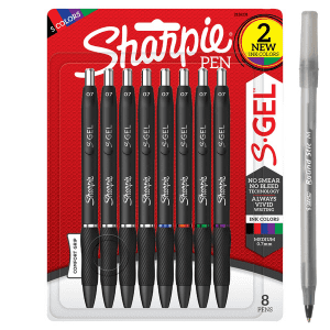 Sharpie S.gel Gel Pens with pan