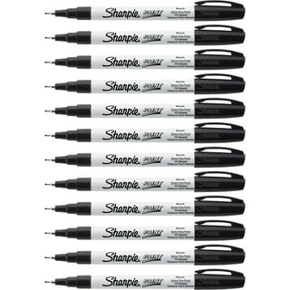 Sharpie Metallic Fine Point Permanent Markers Bullet Tip, Silver, 4/Pack