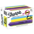 thumbnail image 1 of Sharpie Tank Highlighters | Chisel Tip Yellow Highlighter Pens, 12 Count, 1 of 4
