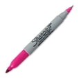 thumbnail image 1 of Sharpie Twin Tip Permanent Marker, Magenta, 1 of 2