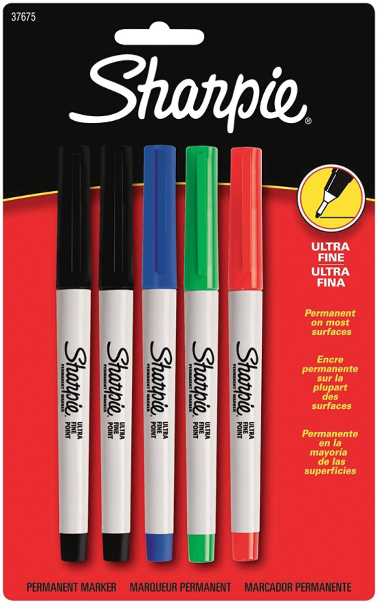 Sharpie® Ultra Fine Point Marker Set of 5 - image 1 of 4