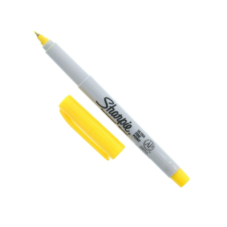 Sharpie® Ultra Fine Point Marker, Yellow - Walmart.com