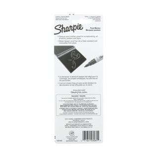 4 X Sharpie Paint Markers black extra fine