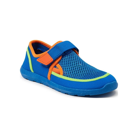 Sharpie Wonder Nation Boys' Water Shoes, Mesh Upper, Slip-On with Hook and Loop Strap