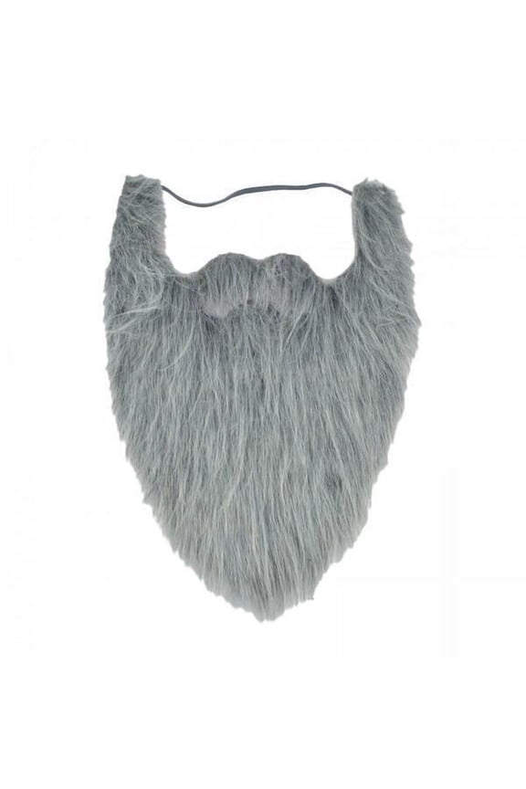 2x Xmas Santa Claus Beard Fake Beard Show Props Beard Realistic for Men Christmas Beard Fake Mustach Fancy Dress for Festive Easter