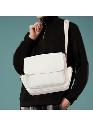 Shoulder Strap Carrying Strap Shoulder Strap Leather Straps for Bags -  White, as described 
