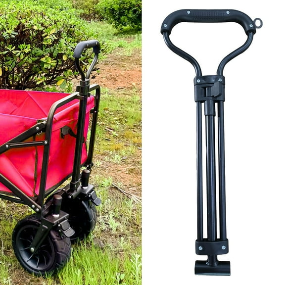 Sharplace Pull Handle Accessory Parts Collapsible Wagon Cart Black Park