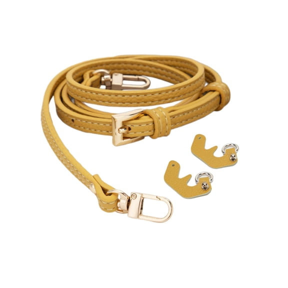 Sharplace Purse Strap Lightweight Trendy Replacement for DIY Shoulder Bag Modification Yellow