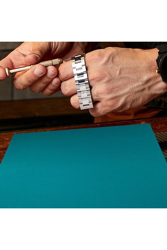 Rubber Work Jewelry Making Watch Repair Tool Mat Work Station Mat Anti Skid for Watchmakers for Electronices Repair