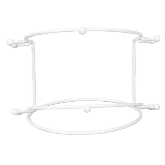 Sharplace Wedding Tiara Support Stand Bridal Headband Display Rack Metal Hairband Stand Decor Princess Holder Headwear Holder for Women White 2 Tier