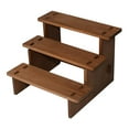 thumbnail image 1 of Sharplace Wood Display Riser Collectibles Display Stand Desktop Decoration Jewelry Organizer Rack Showcase Fixtures for Figures Bedroom 3 Layer 20cm, 1 of 9
