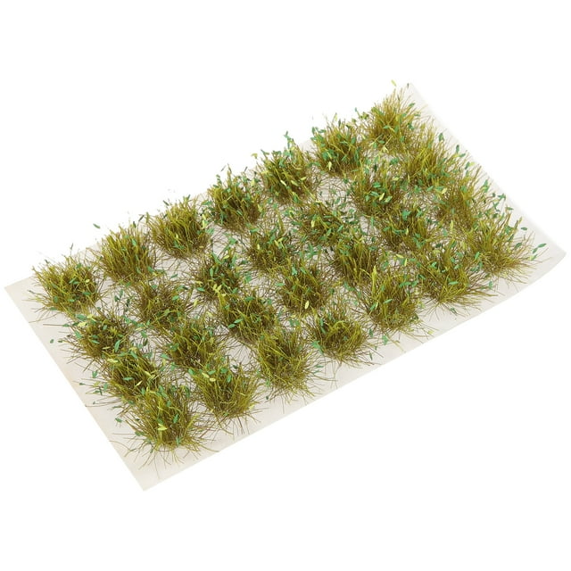 Sharpleaf Grass Ground Fake Grass Decor Small Bases Model Railway Grass