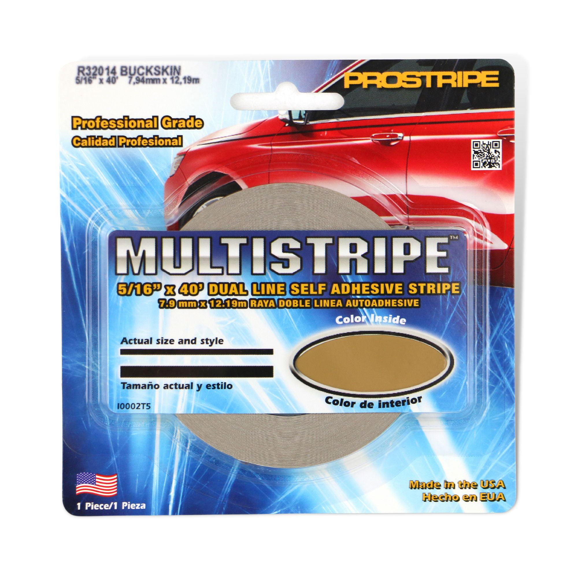 Sharpline Prostripe Pinstriping Tape [MultiStripe] 5/16 in. x 40 ft