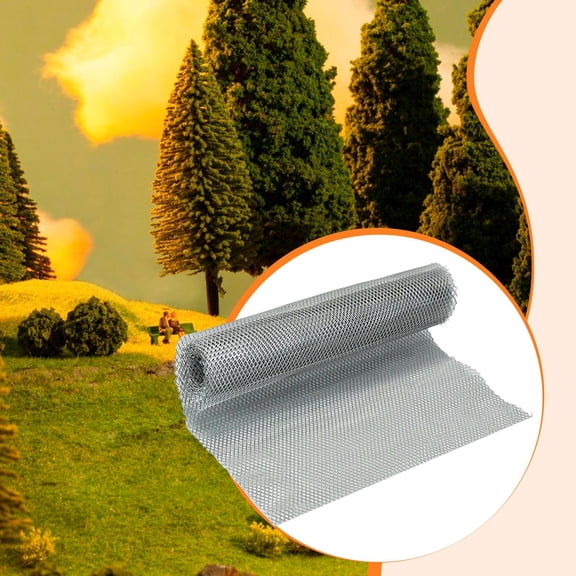 Sharprepublic 1 roll Sculpting Wire Mesh Portable 100cm Arts and Craft for Model Train Scenery