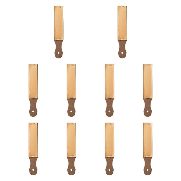 Sharprepublic 10Pcs Pencil Sharpeners Pointer Art Drawing Tool Adults Sharpening Board Sketch 16cmx3cm