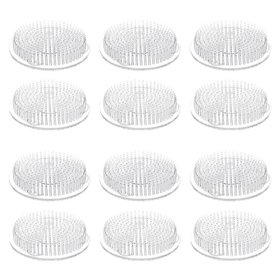 Sharprepublic 12x Flower Frogs Flower Fixed Tool for Home Decor Classroom Teaching Office