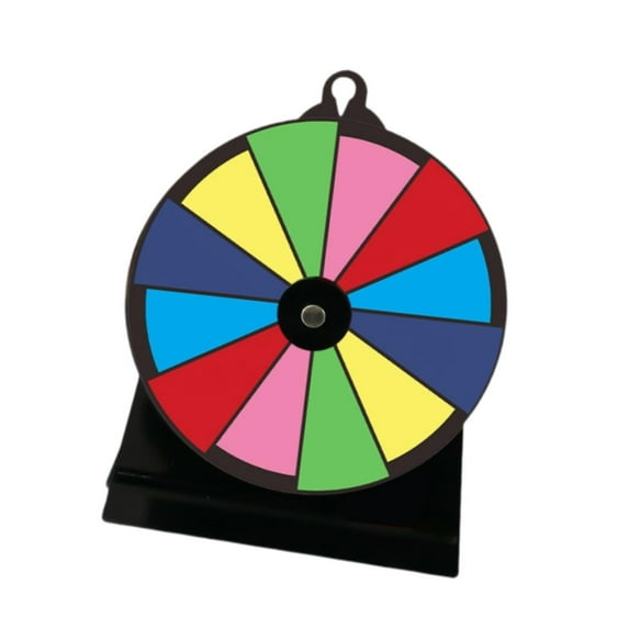 Sharprepublic 15cm Rotating Wheel Tabletop Roulette Rotation Game for Party Activities Holiday without Rotated Sign