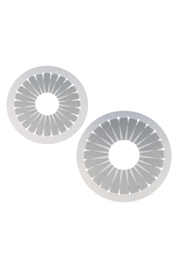2 Pieces Ribbon Brooch Maker Tool Ribbon Flower Badge Maker Rosette Craft Button 9cm and 12cm