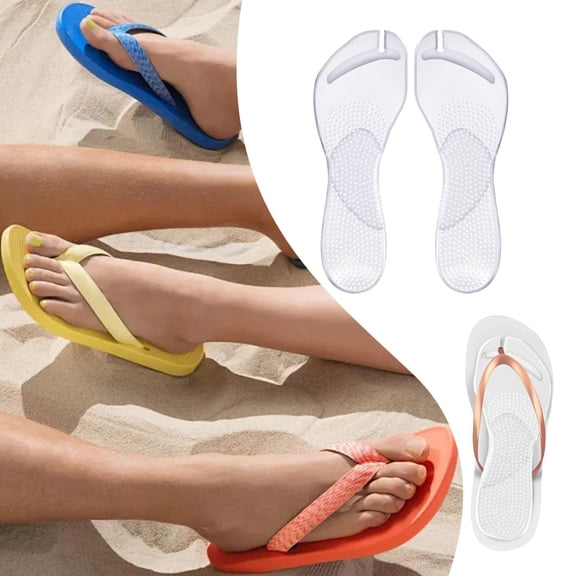 Sharprepublic 2 Pieces Silicone Arch Support Cushions Shoes Inserts for Pumps Women Dating S