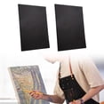 thumbnail image 1 of Sharprepublic 2 Pieces Stretched Black Canvas s for Crafts Tempera Acrylic Pouring 30x40cm, 1 of 8
