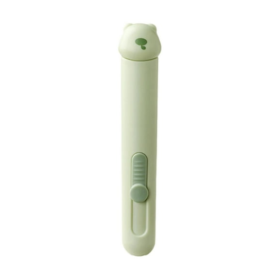 Sharprepublic 2 in 1 Threader Seam Ripper Portable Sturdy Hand Sewing Tool for Embroidery Green