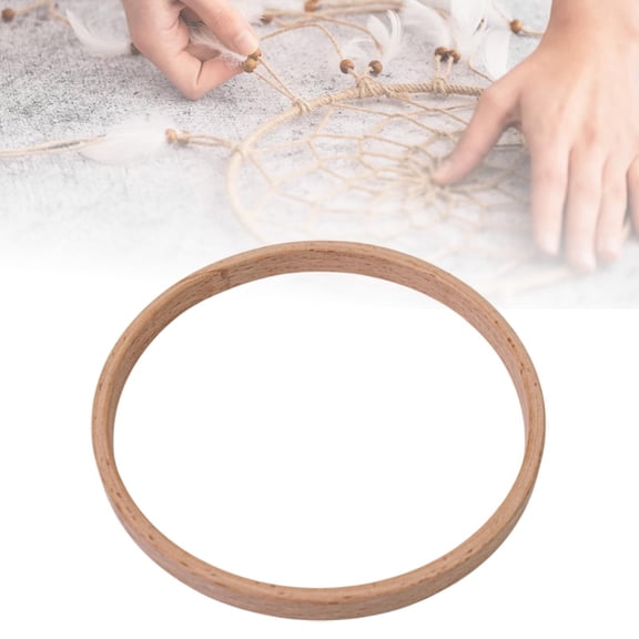 Sharprepublic 3Pcs Craft Hoops Macrame Hoops for Wall Hanging Craft Supplies 4 inch