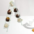 thumbnail image 1 of Sharprepublic 4 Layers Cupcake Display Stand Dessert Stand for Graduation Tea Party Bakery White A, 1 of 8