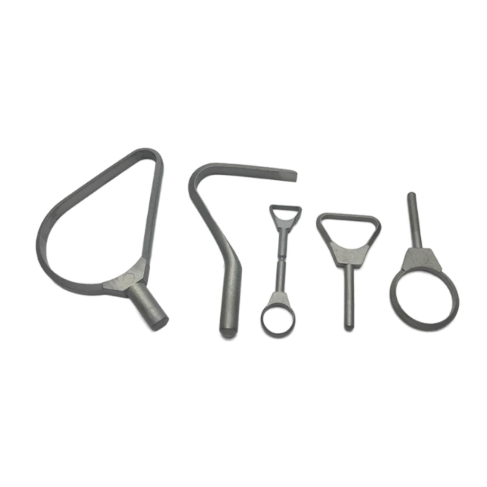 Sharprepublic 5 Pieces Clay Sculpting Tools Crafts DIY Professional Pottery Trimming Tools