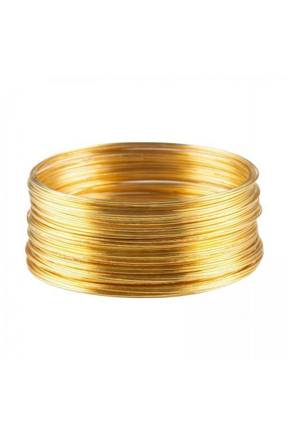 6x 50 Loops Beading Wire for Jewelry , Metal Wire for Necklaces And Bracelets