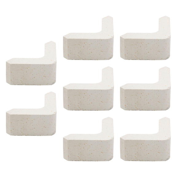 Sharprepublic 8 Pieces Pottery Kiln Posts Reusable for Ceramics at Home Firing Accessories