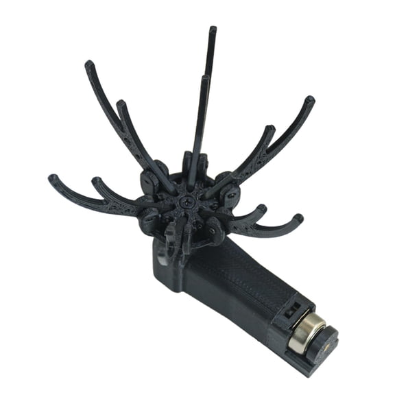 Sharprepublic Artificial Flower Automatic Open Closing Motor Easy Installation Electric Flower Style A