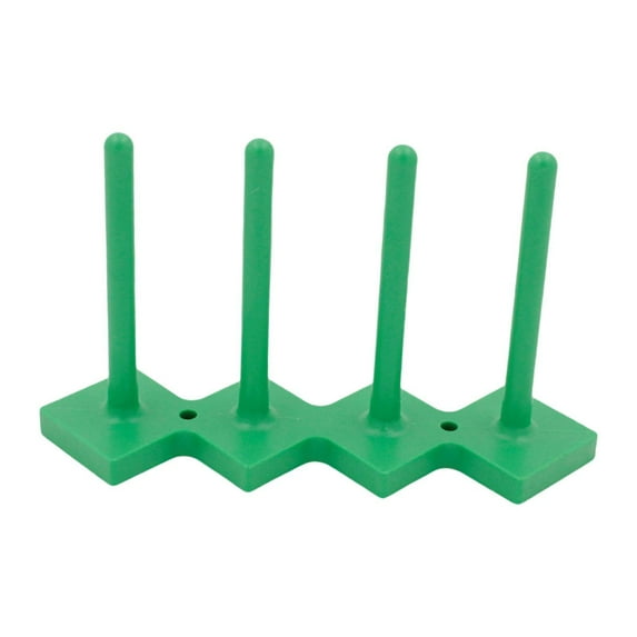 Sharprepublic Bobbin Holder Bobbin Organizer 4 Storage Compact Wire Spool Stand for Serger Green