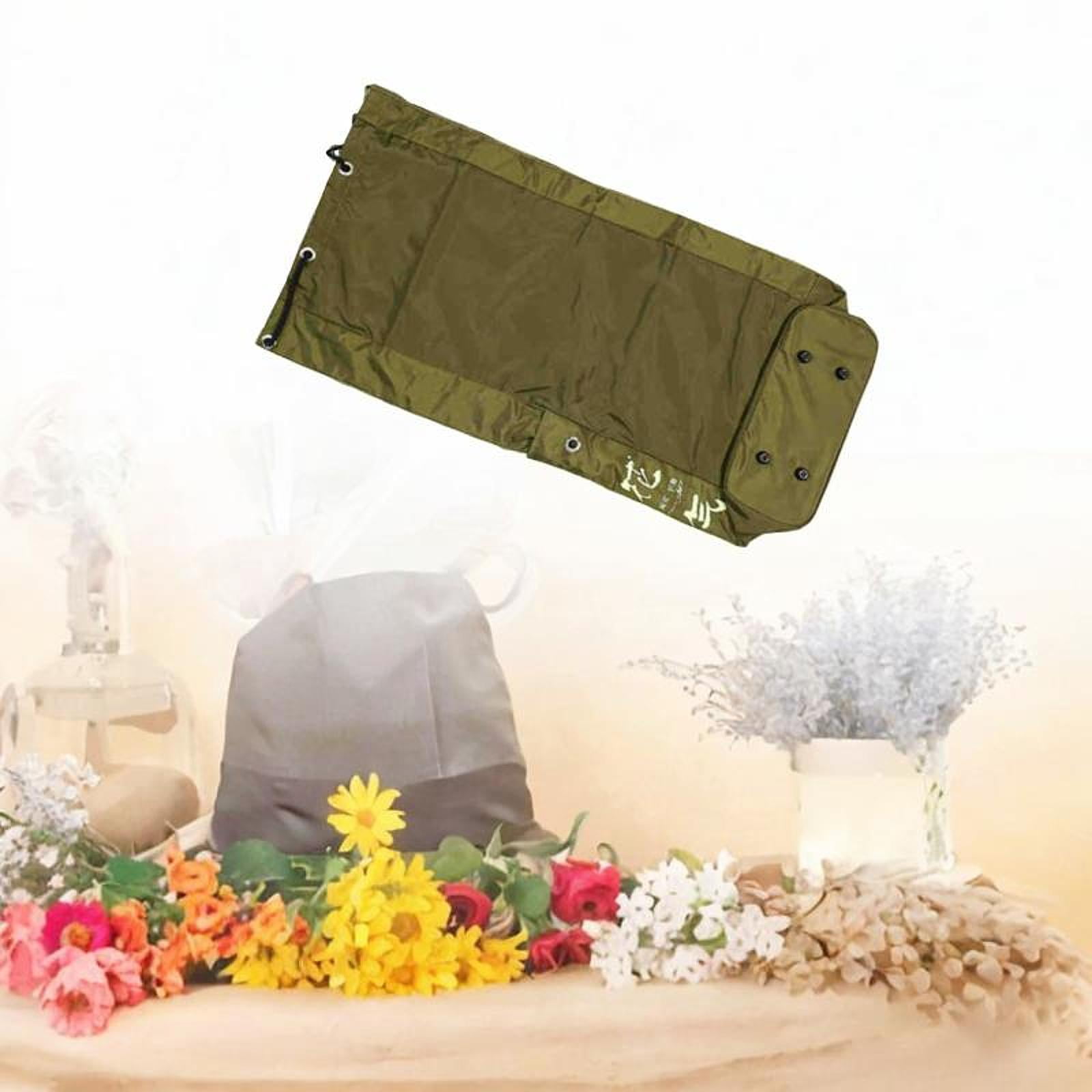 Sharprepublic Bouquet Storage Bag Lightweight Fresh Flowers Carry Bag for Classes Workshop 80x39cm
