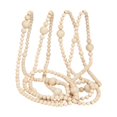thumbnail image 1 of Sharprepublic Christmas Wood Bead Garland Boho for Thanksgiving Front Door Farmhouse, 1 of 8