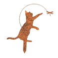 thumbnail image 1 of Sharprepublic Cute Cat Garden Stake Funny Landscape Accessory for Backyard Lawn Flower Pot, 1 of 8