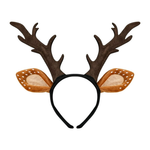 Sharprepublic Deer Antlers Headband Headdress for Stage Performance Theme Parties Carnival