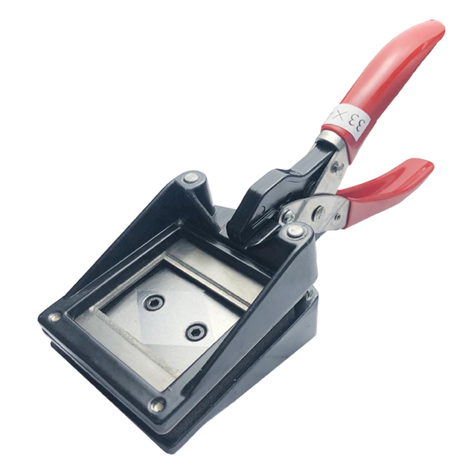 Sharprepublic Efficient Handheld Photo Cut Precise Business Card Paper Punch Portable Cut Tool